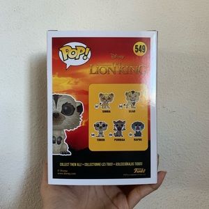 Funko Other - The Lion King Funko POP! #549 Funko Other - The Lion King Funko POP! #549
